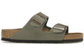 Birkenstock Arizona Birkibuc Stone (Women's)