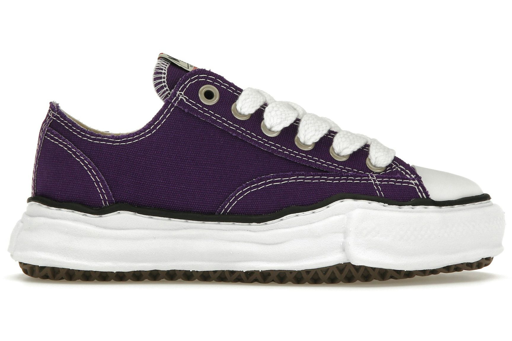 Maison Mihara Yasuhiro Peterson OG Sole Canvas Low Purple-1