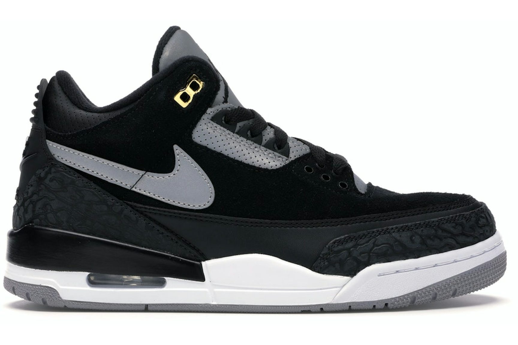 Jordan 3 Retro Tinker Black Cement Gold-1