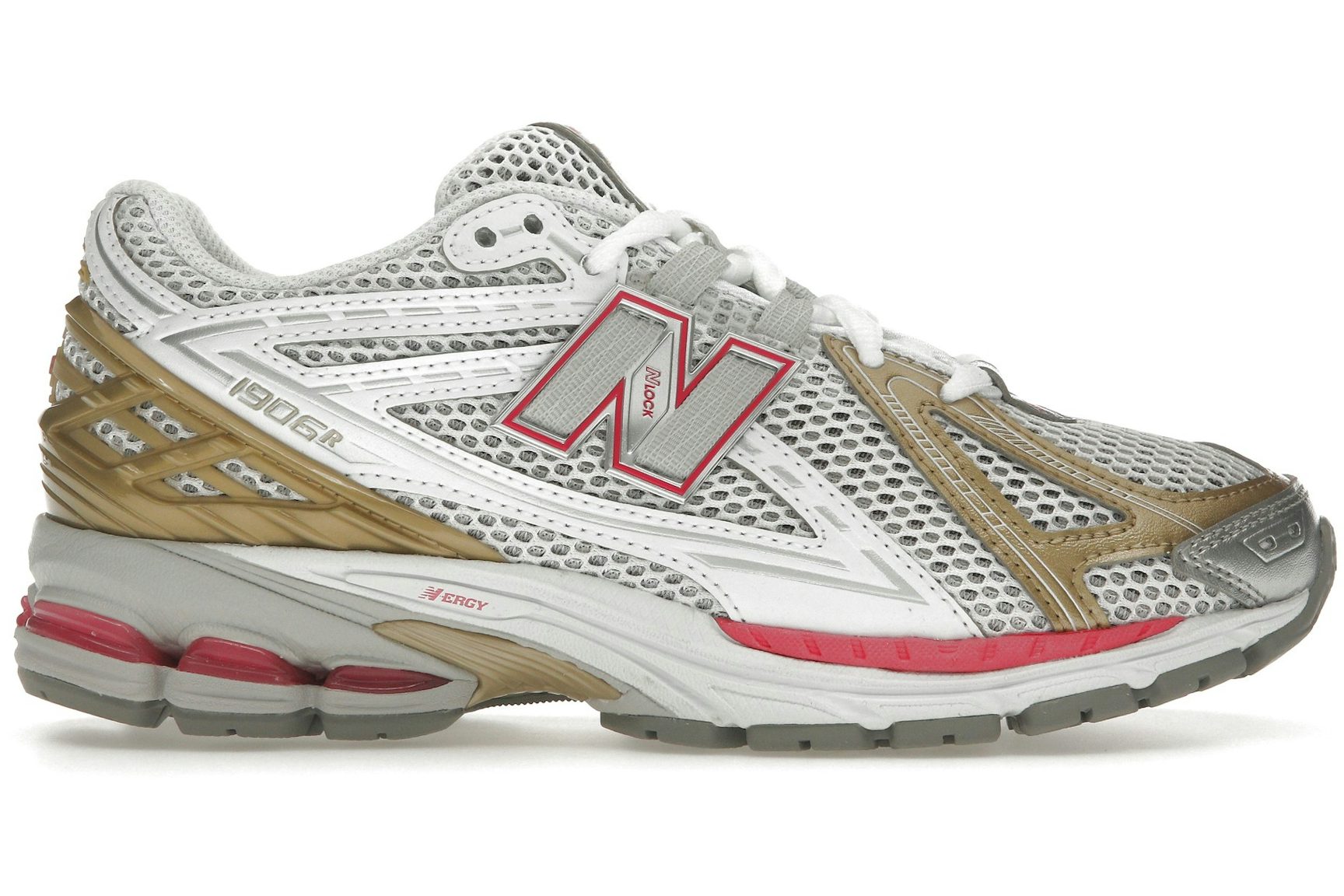 New Balance 1906R Silver Dragon Berry Gold-1
