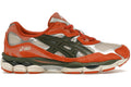 ASICS Gel-NYC Oatmeal Forest Green Orange