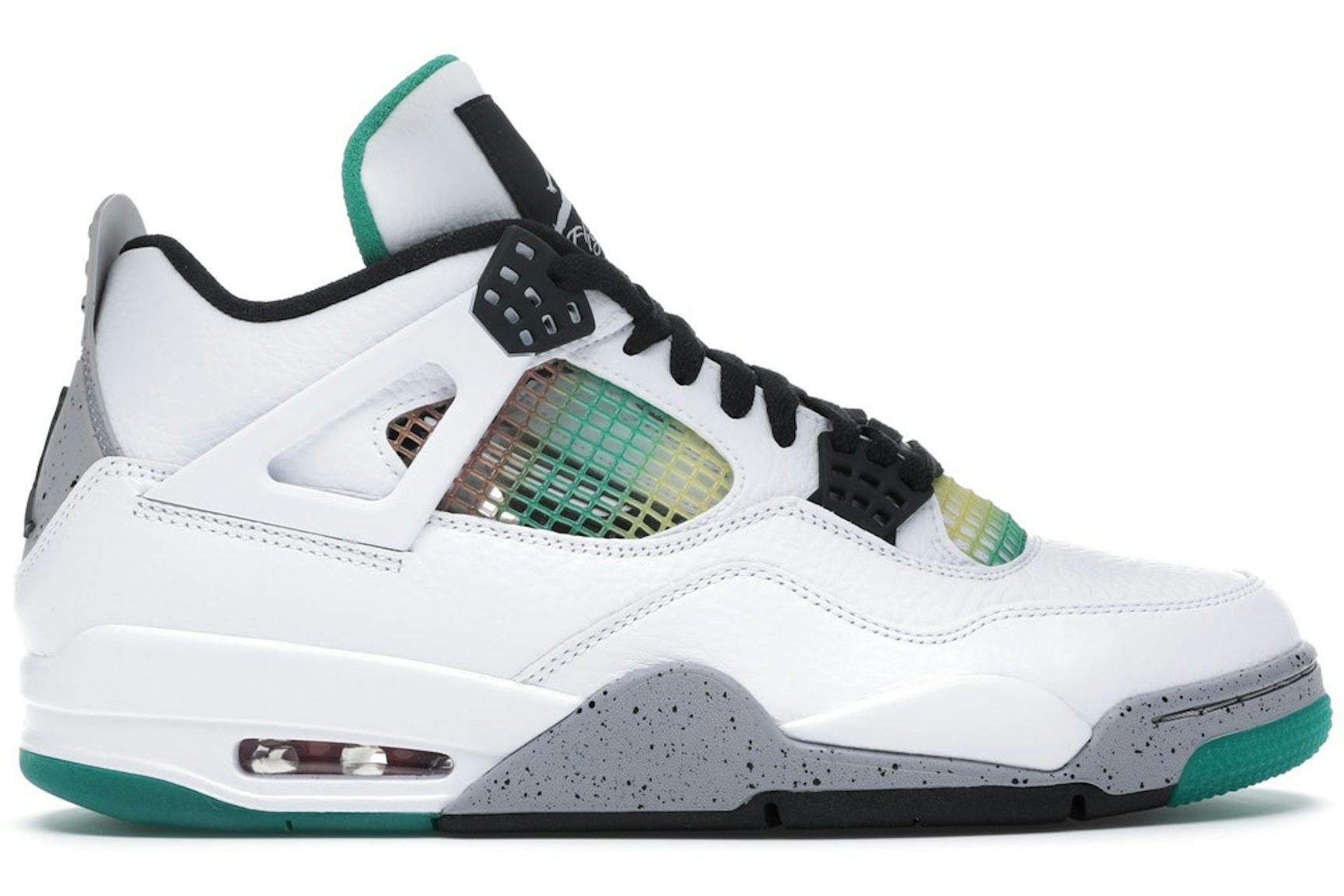 Jordan 4 Retro Lucid Green Rasta (Women's)