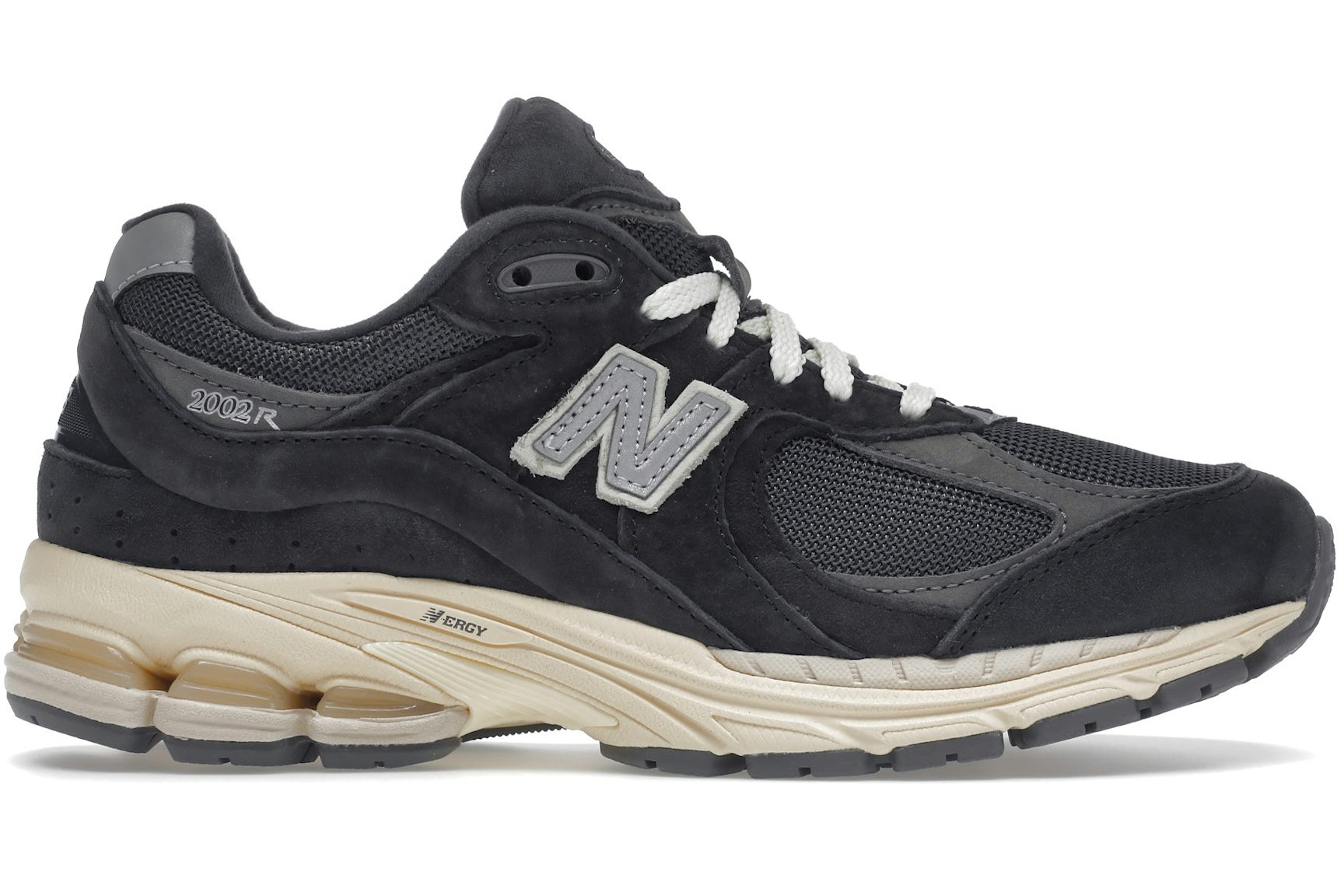 New Balance 2002R Black Dark Grey-1