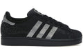 adidas Superstar II Rhinestone Black Silver (Women's)