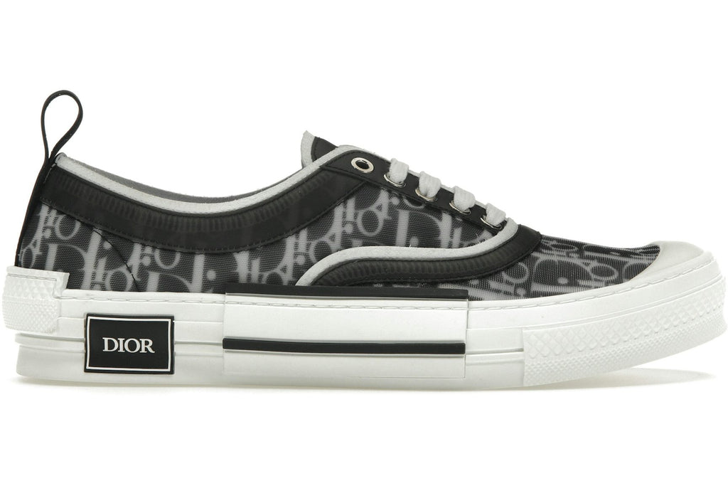 Dior B23 Low Black Oblique Canvas