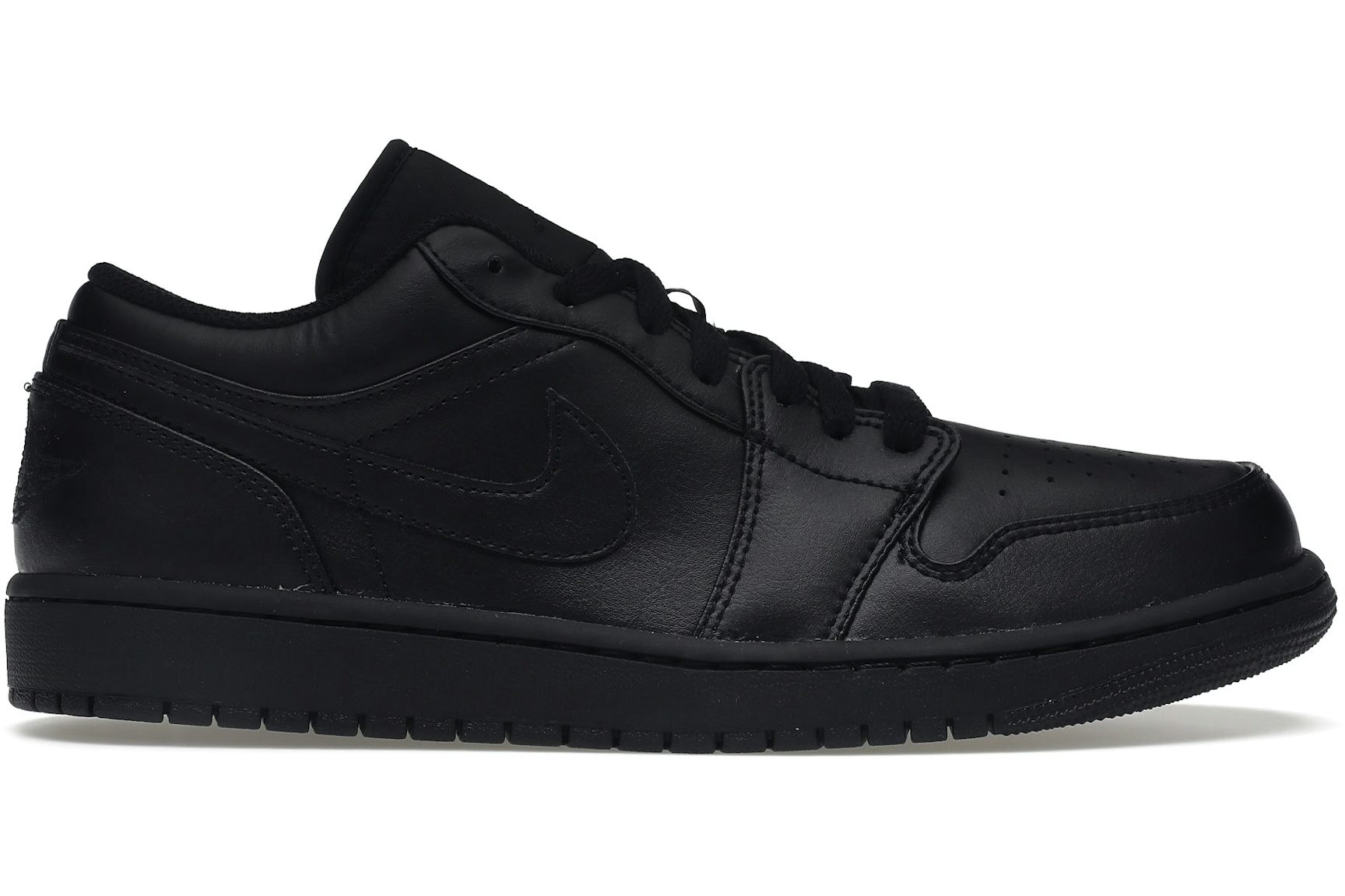 Jordan 1 Low Triple Black (2022)-1
