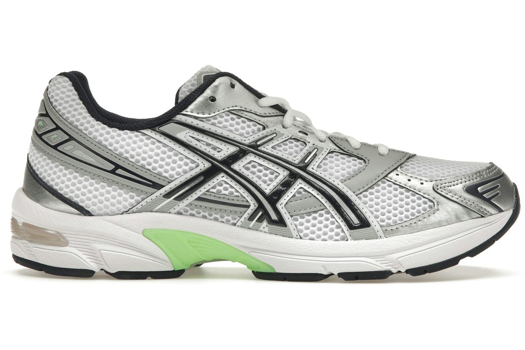 ASICS Gel-1130 White Mid Grey Lime Green-1