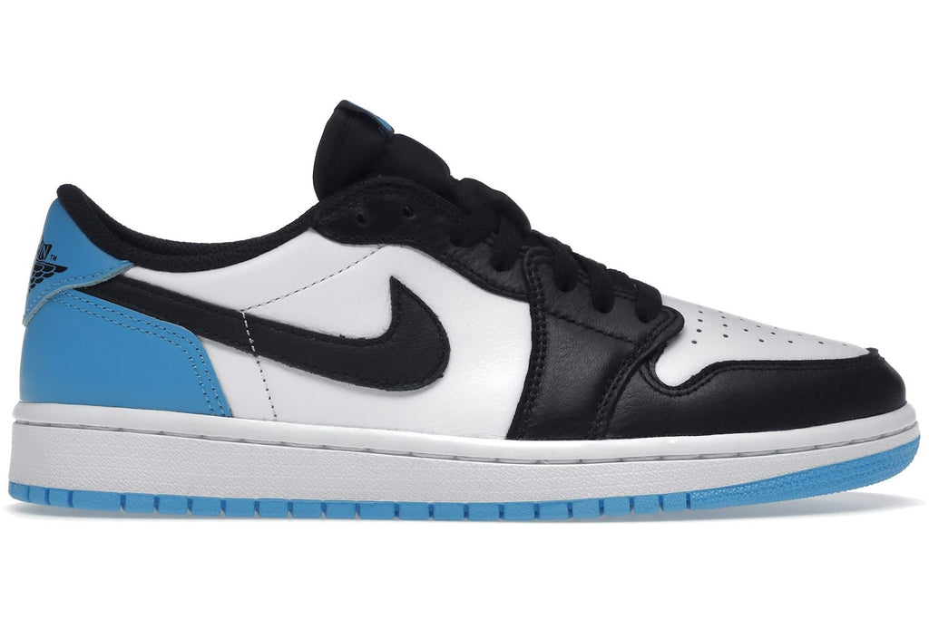 Jordan 1 Retro Low OG Black Dark Powder Blue (Women's)-1