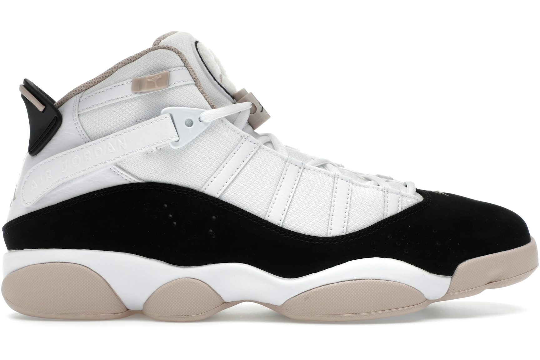 Jordan 6 Rings White Fossil Stone Black-1