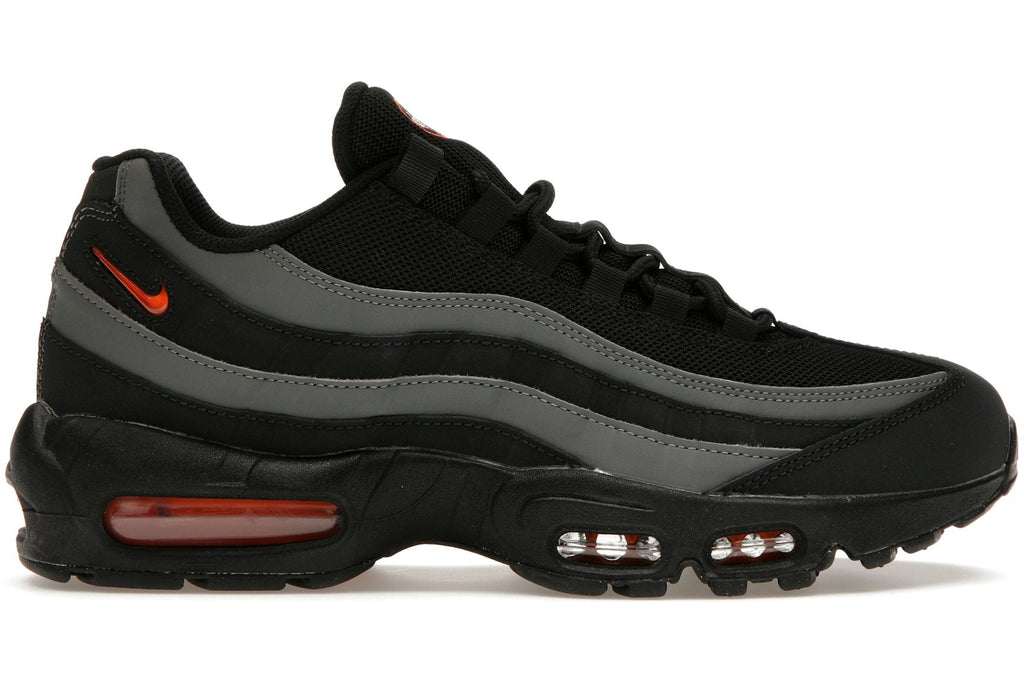 Nike Air Max 95 Black Grey Safety Orange