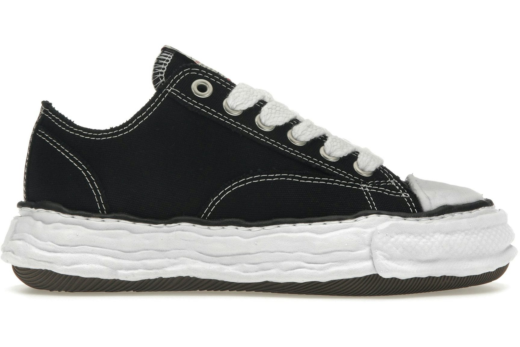 Maison Mihara Yasuhiro Peterson 23 OG Sole Canvas Low Black-1