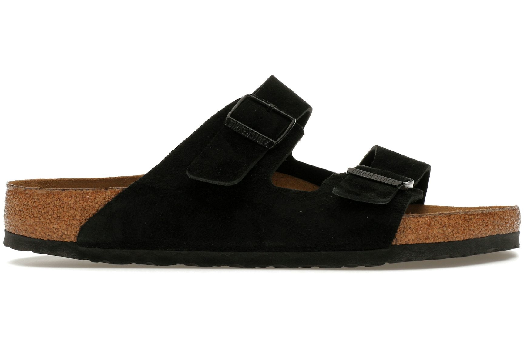 Birkenstock Arizona Soft Footbed Suede Black-1
