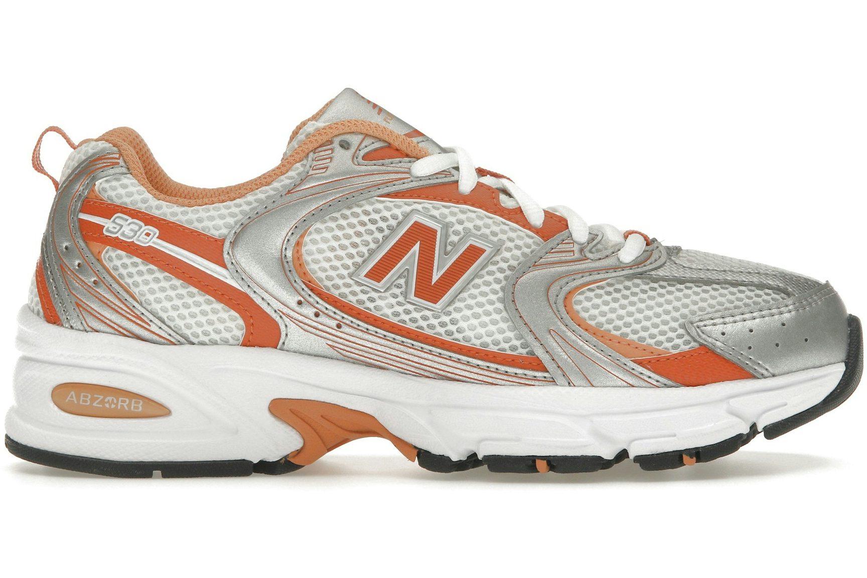 New Balance 530 Silver Metallic Infield Clay