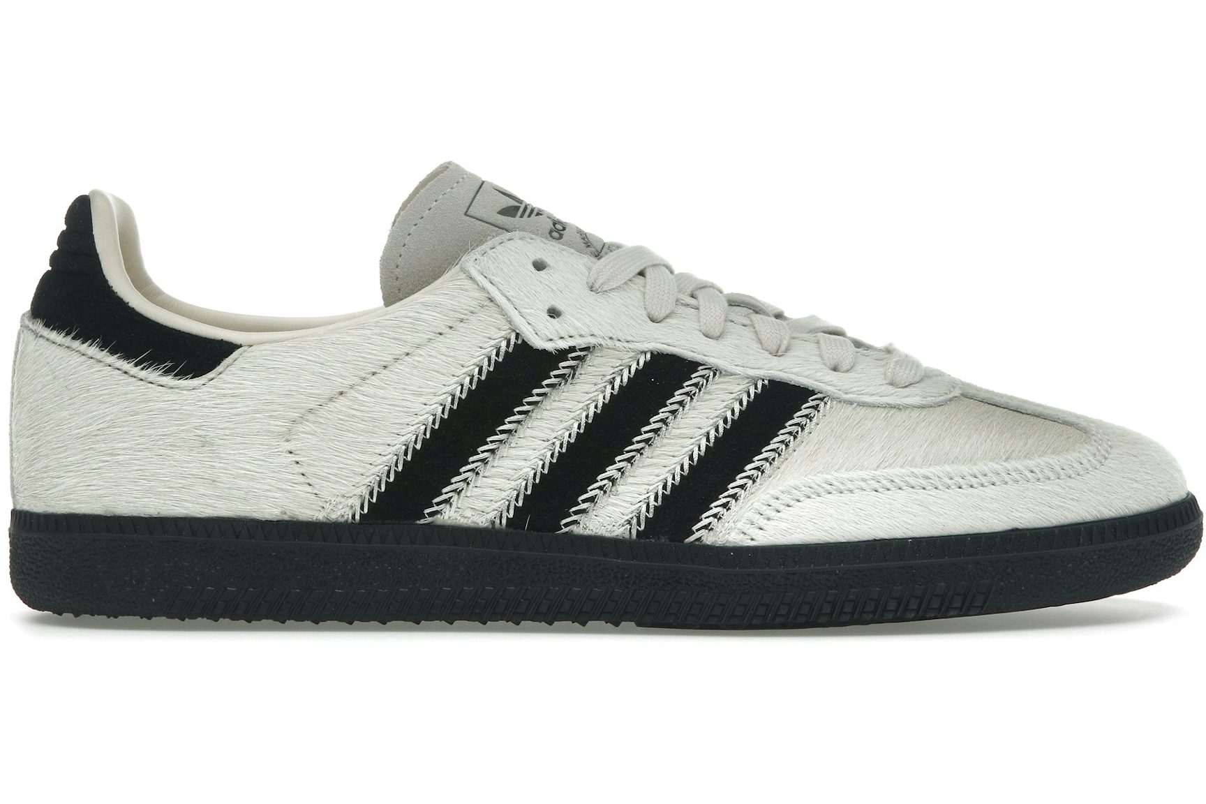 adidas Samba OG Wonder White Black Pony (Women's)-1