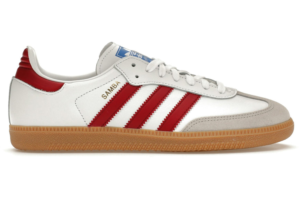 adidas Samba OG White Burgundy Gum-1