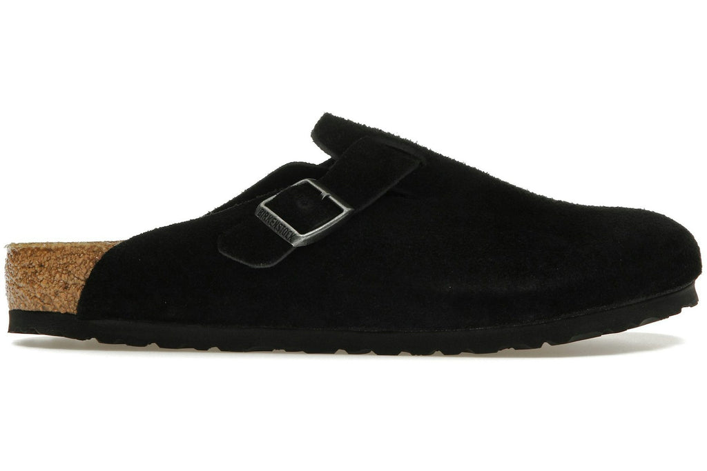 Birkenstock Boston Suede Black-1