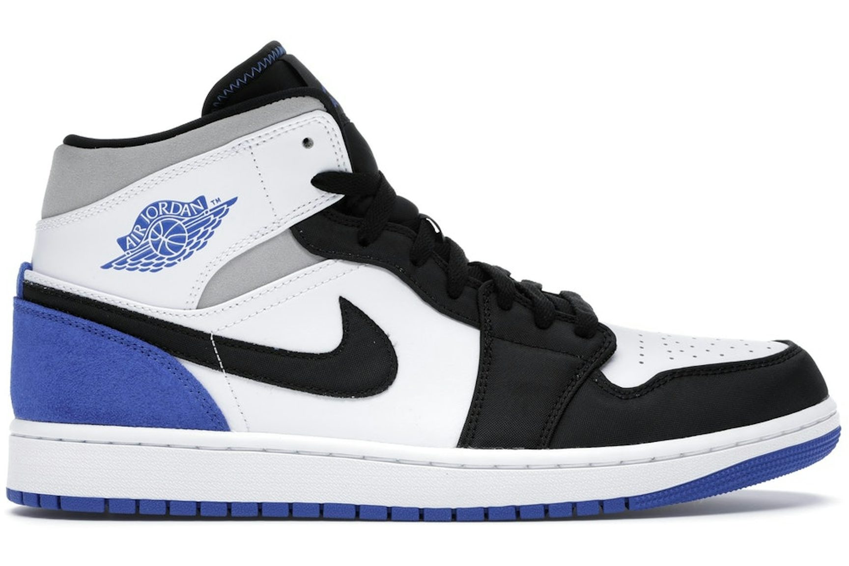 Jordan 1 Mid SE Royal Black Toe
