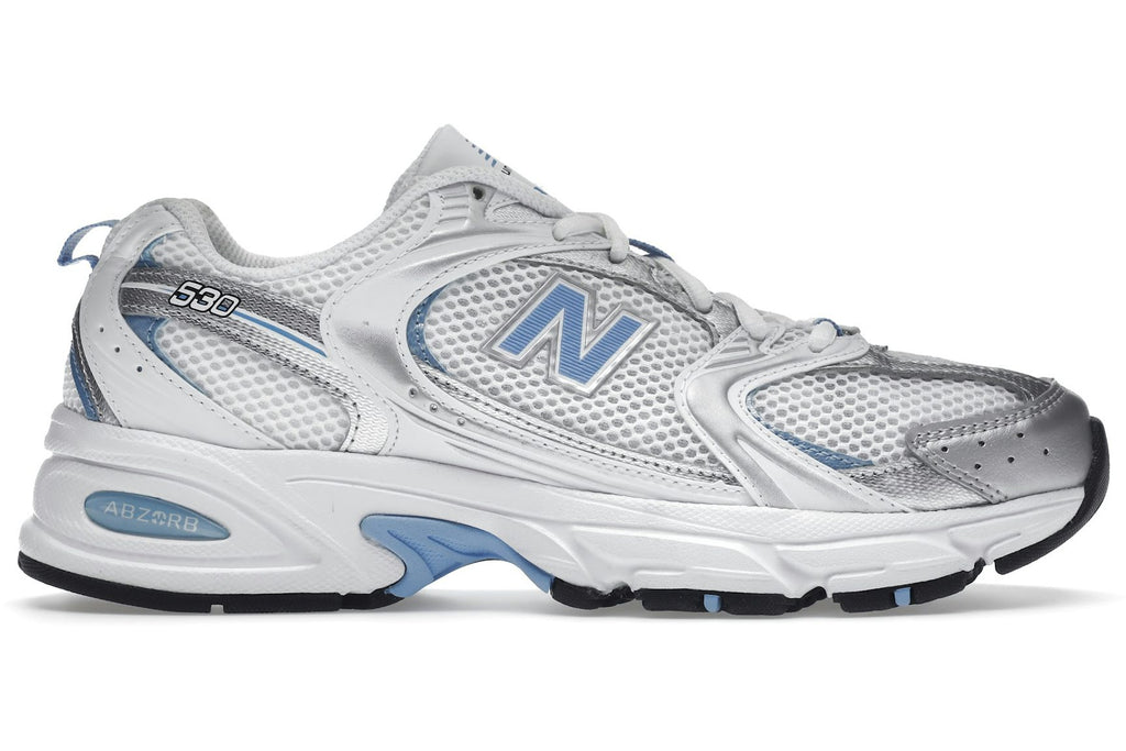 New Balance 530 White Carolina Blue