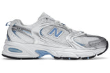 New Balance 530 White Carolina Blue