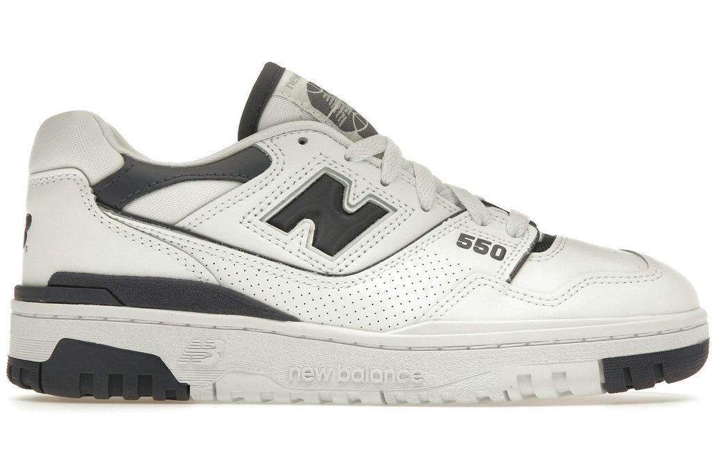 New Balance 550 White Dark Mercury (Women's)-1