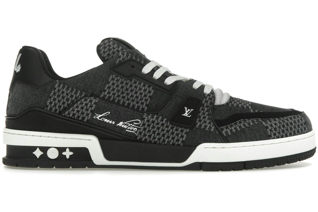 Louis Vuitton LV Trainer Black Damier 3D Denim