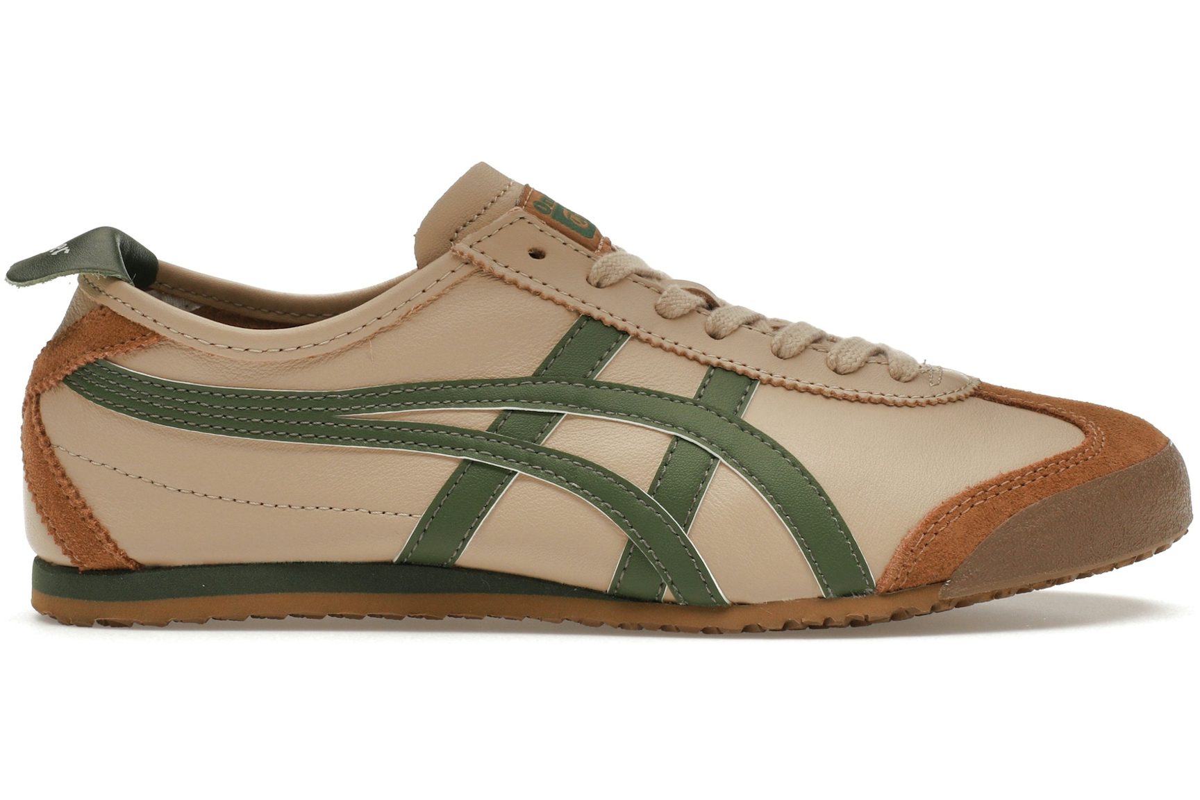 Onitsuka Tiger Mexico 66 Beige Grass Green-1