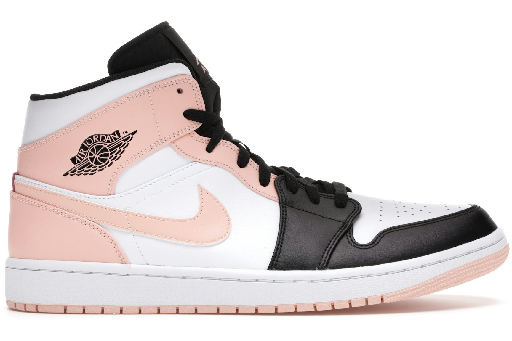 Jordan 1 Mid Arctic Orange Black Toe