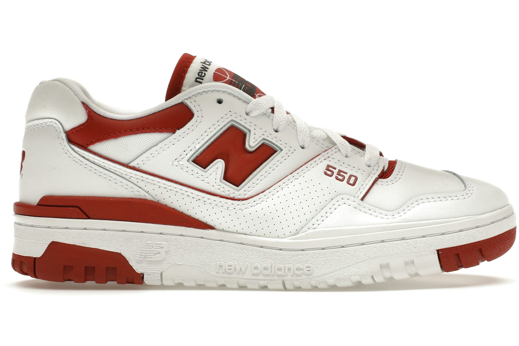New Balance 550 Brick Red (Women's)-1