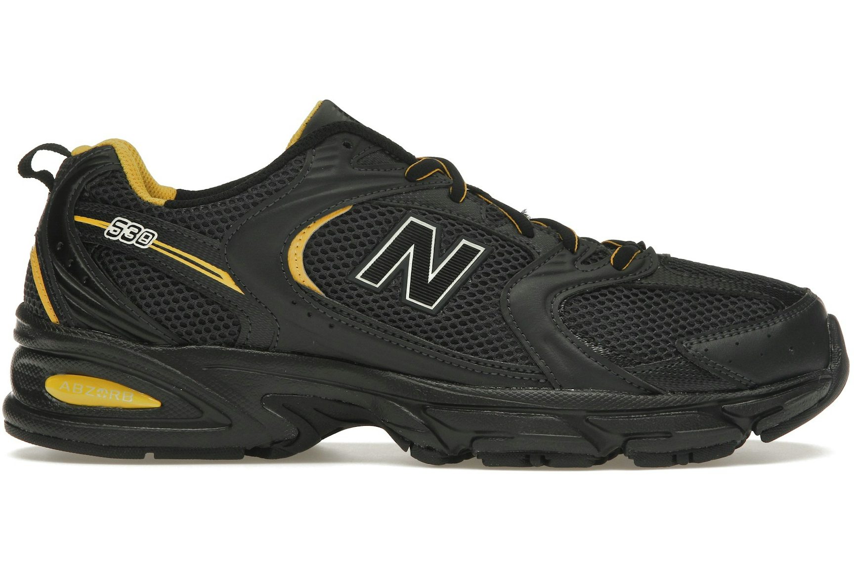 New Balance 530 Black Yellow-1