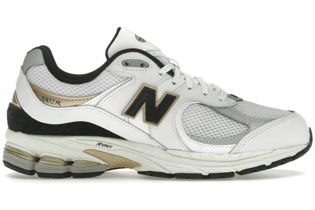 New Balance 2002R White Black Gold Metallic-1