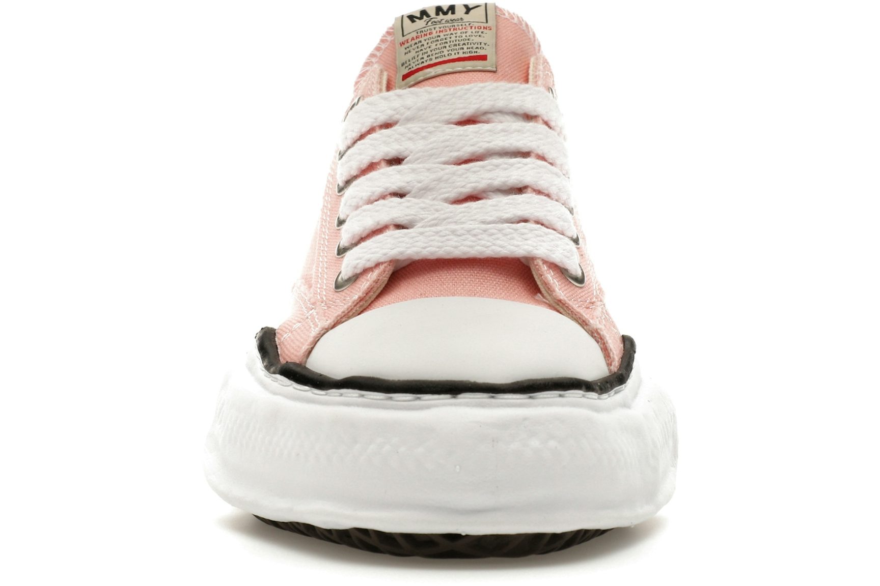 Maison Mihara Yasuhiro Peterson OG Sole Canvas Low Pink-2