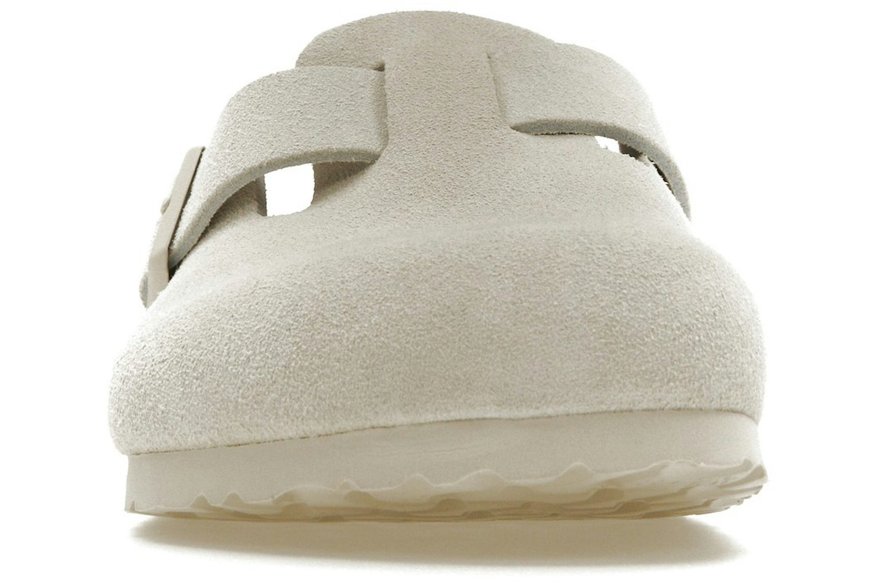 Birkenstock Boston Antique White Suede-2