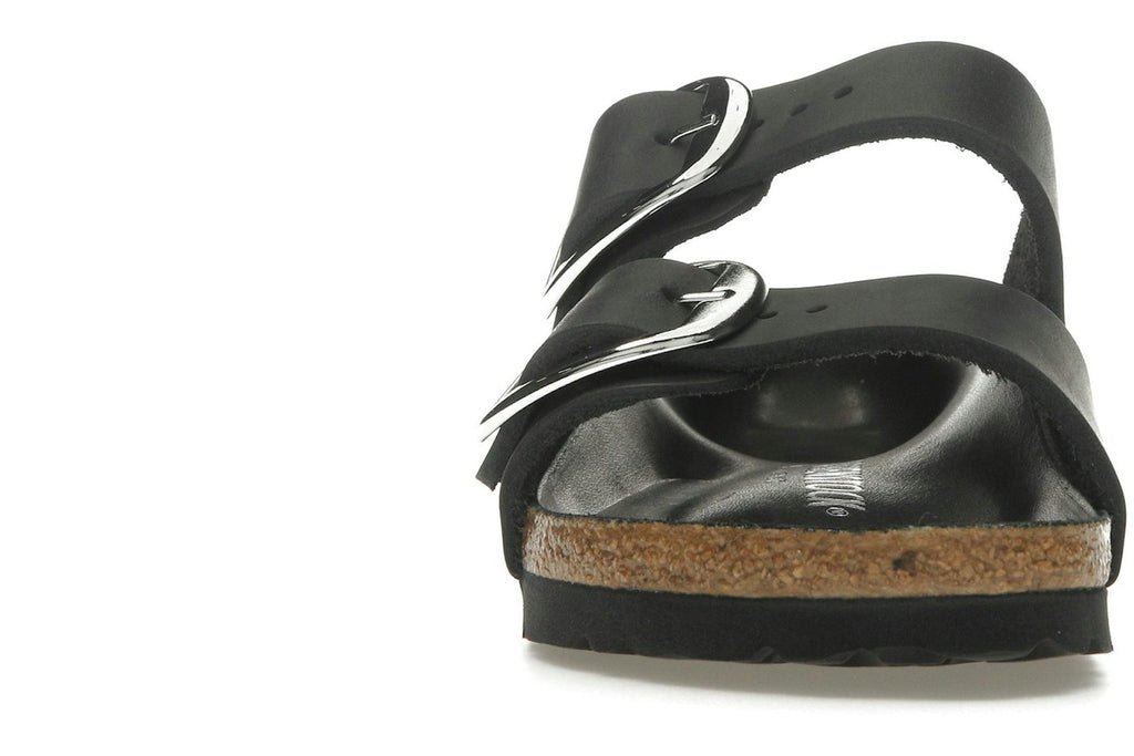 Birkenstock Arizona Big Buckle Oiled Leather Black (Women's)-2