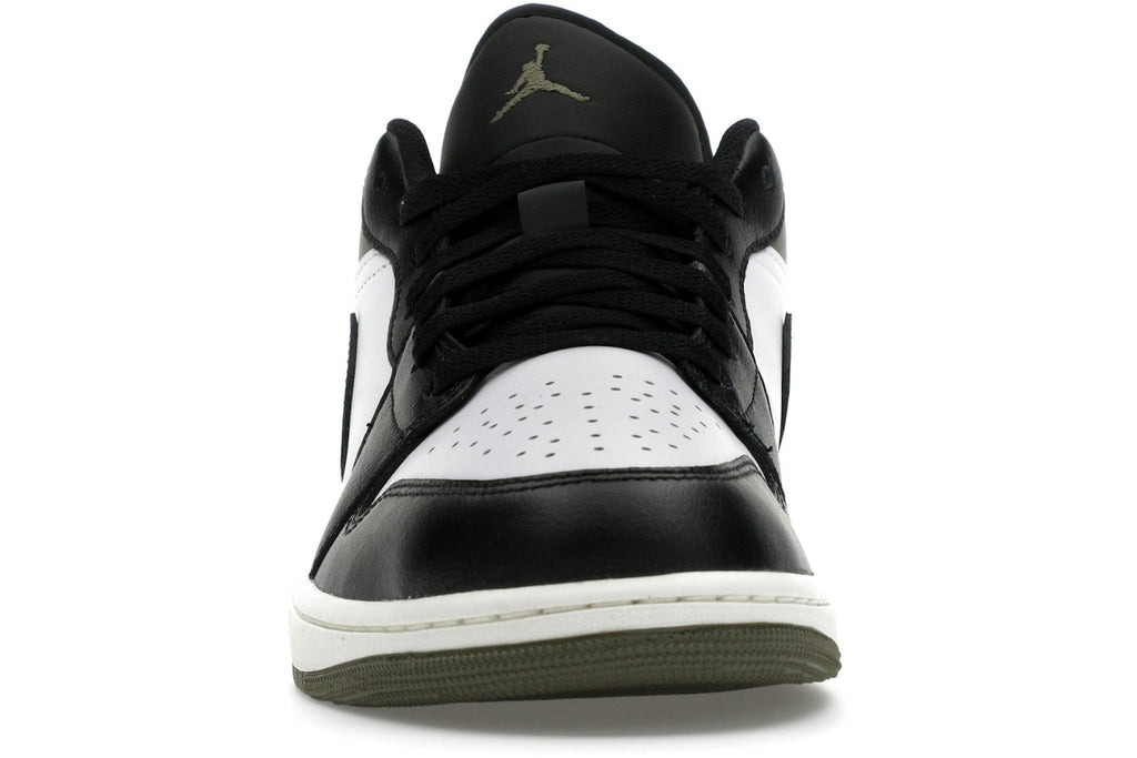 Jordan 1 Low Black Toe Medium Olive-2