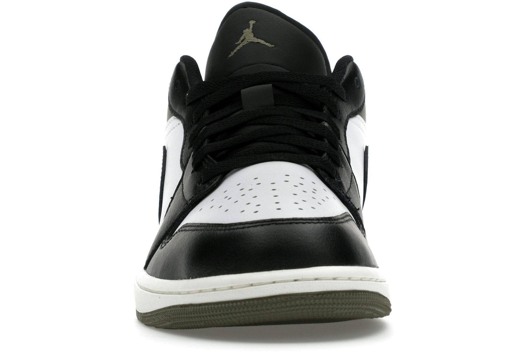 Jordan 1 Low Black Toe Medium Olive-2