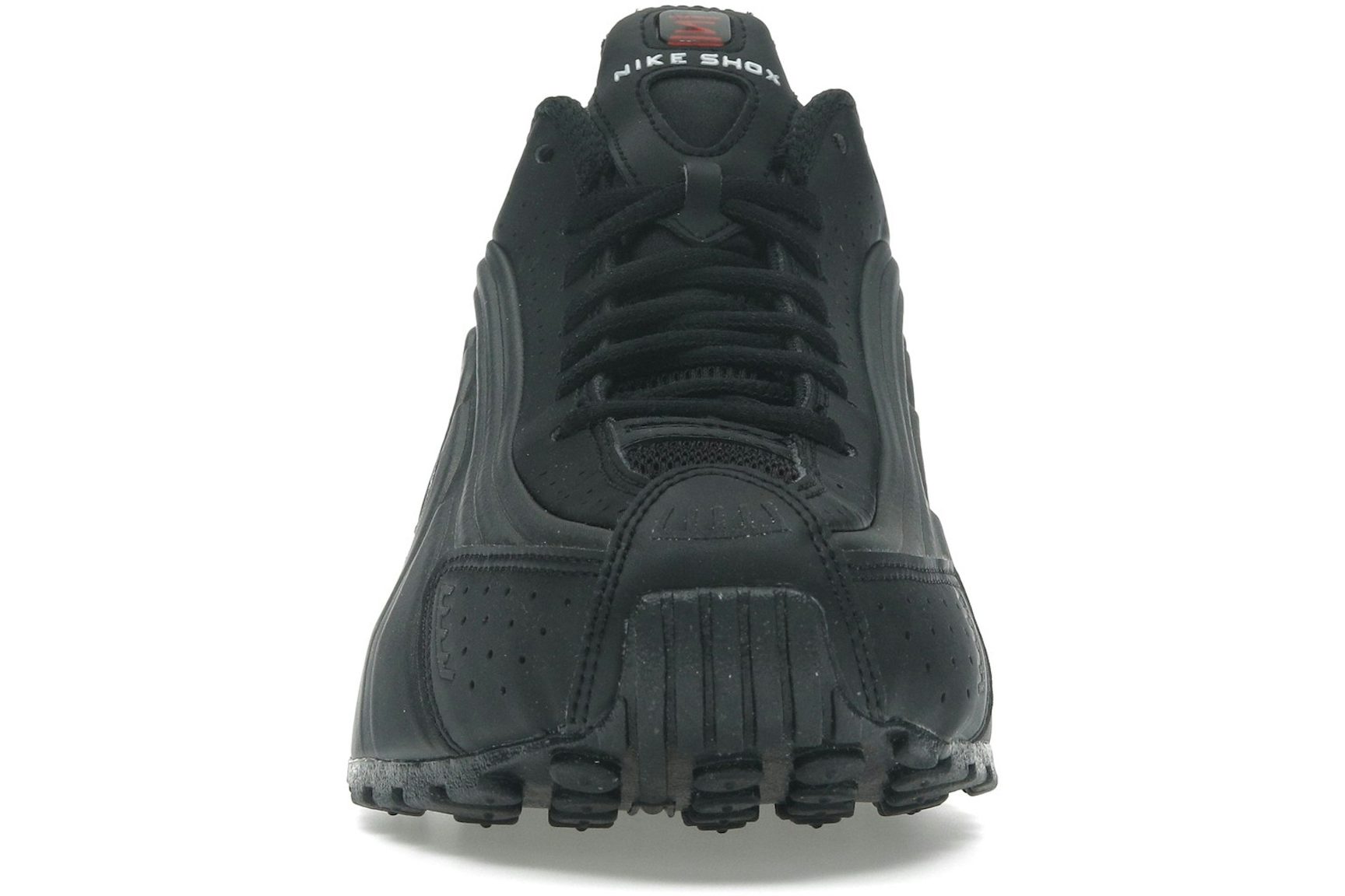 Nike Shox R4 Black Bright Crimson-2