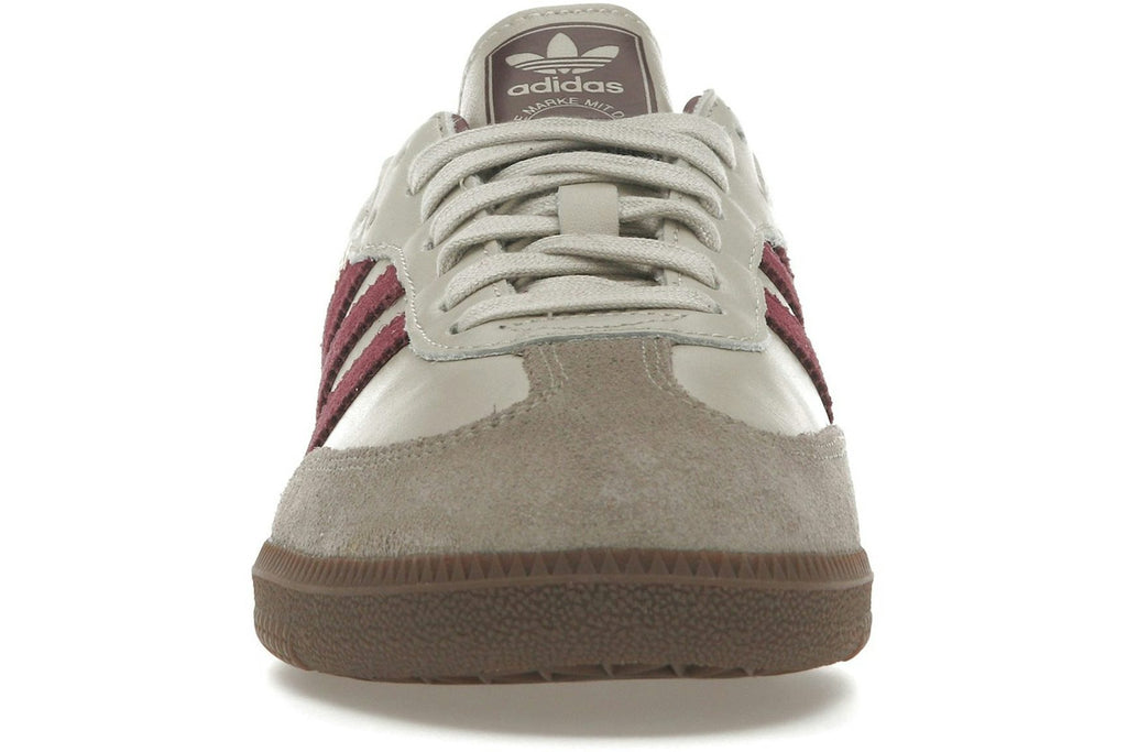 adidas Samba OG Putty Grey Maroon-2