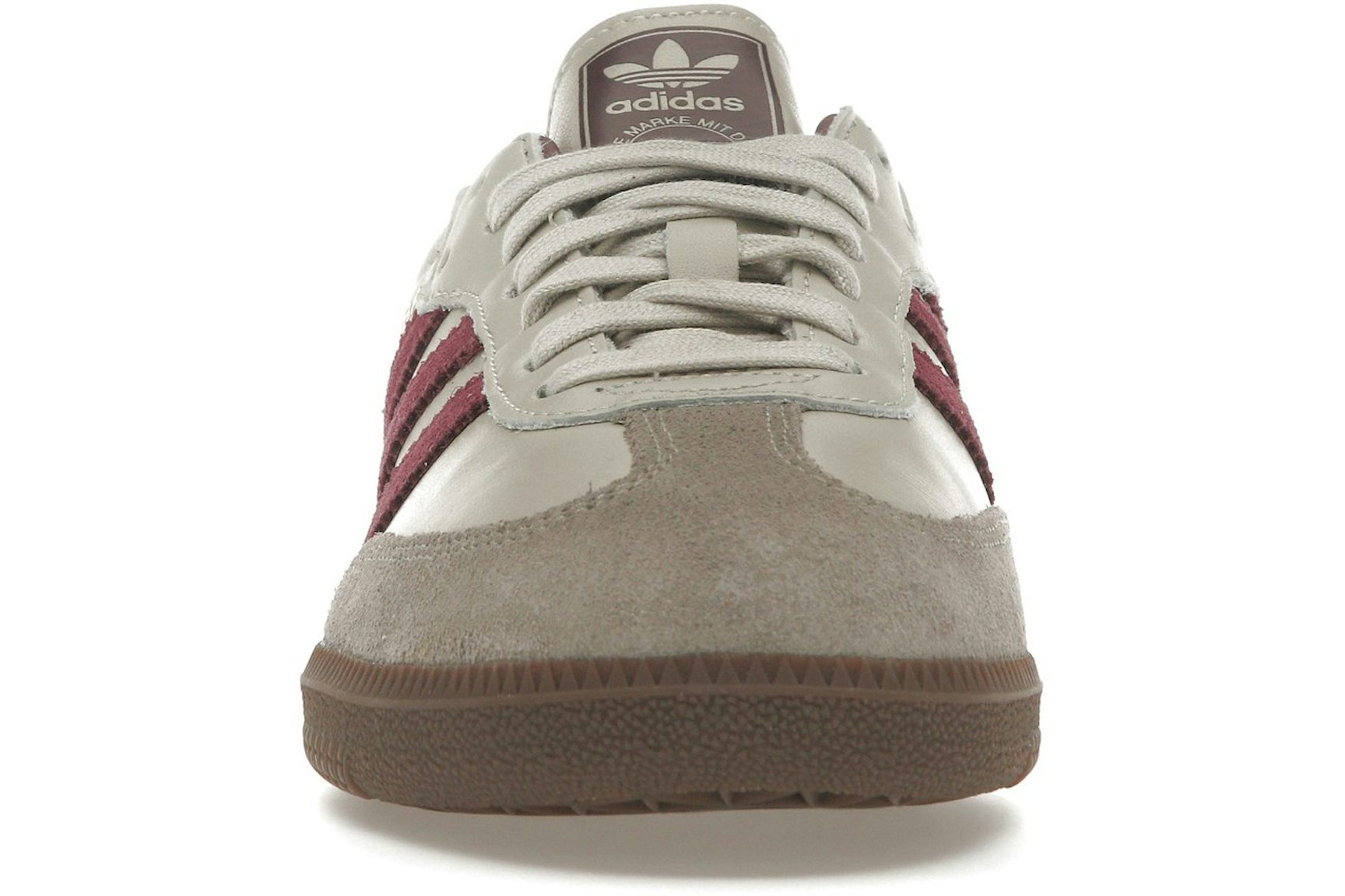 adidas Samba OG Putty Grey Maroon-2