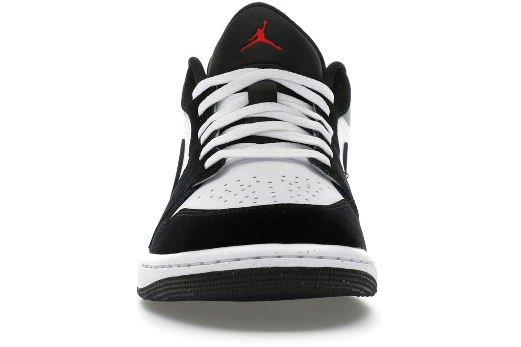 Jordan 1 Low SE White Fire Red Black Matte Silver-2