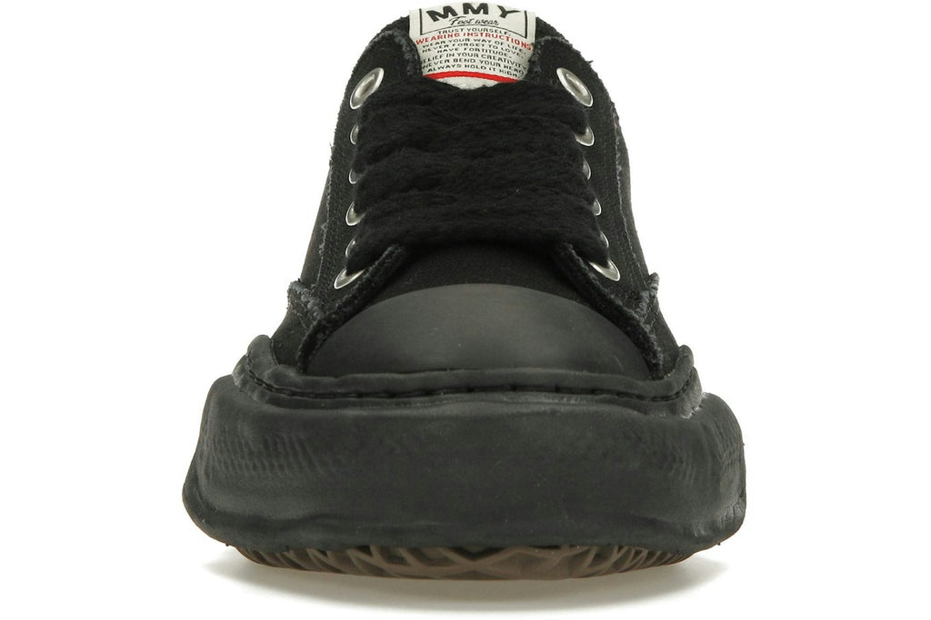 Maison Mihara Yasuhiro Peterson OG Sole Canvas Low Black Black-2