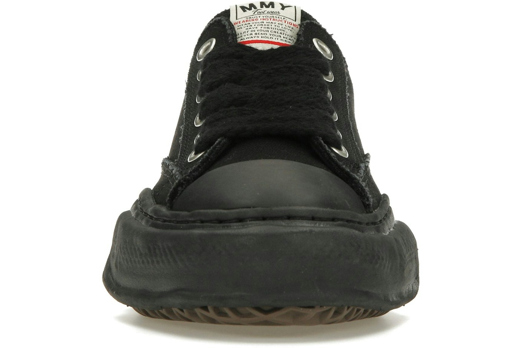 Maison Mihara Yasuhiro Peterson OG Sole Canvas Low Black Black-2