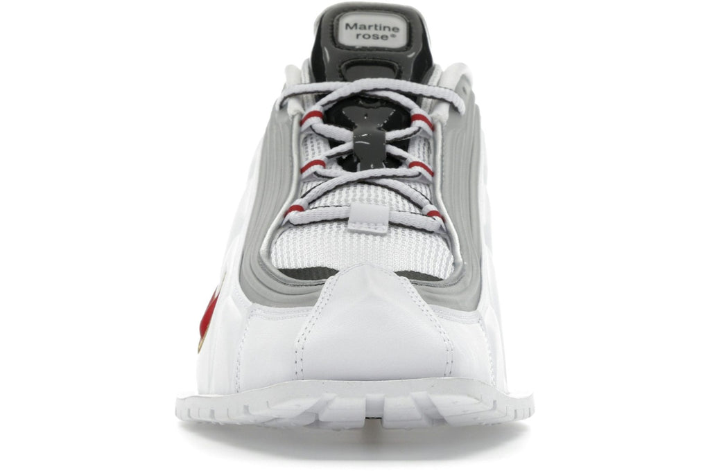 Nike Shox MR4 Mule Martine Rose Metallic Platinum Varsity Red (Women's)