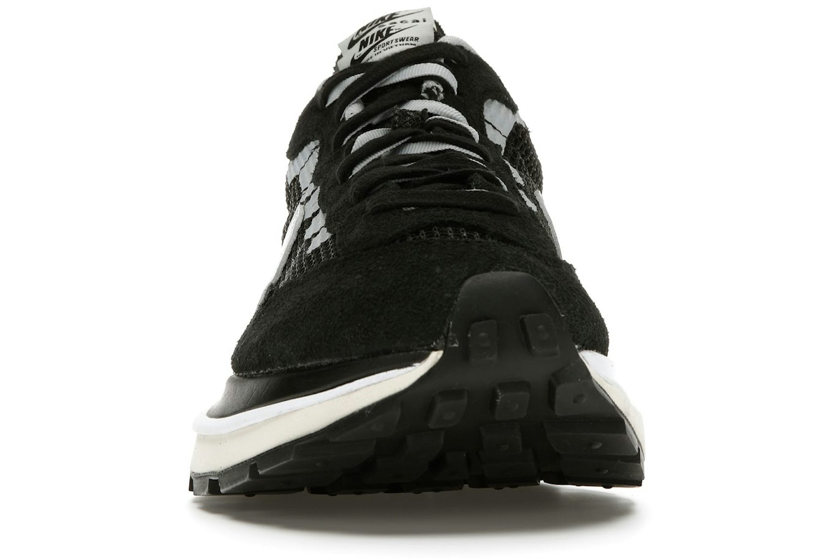 Nike Vaporwaffle sacai Black White-2
