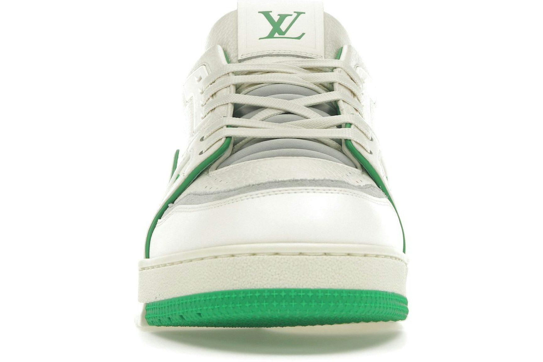 Louis Vuitton Trainer #54 Signature White Green-2