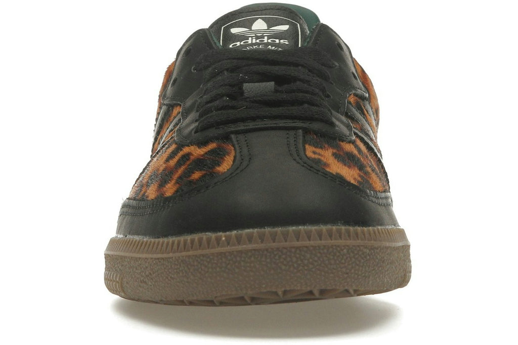 adidas Samba OG Black Green Leopard (Women's)-2