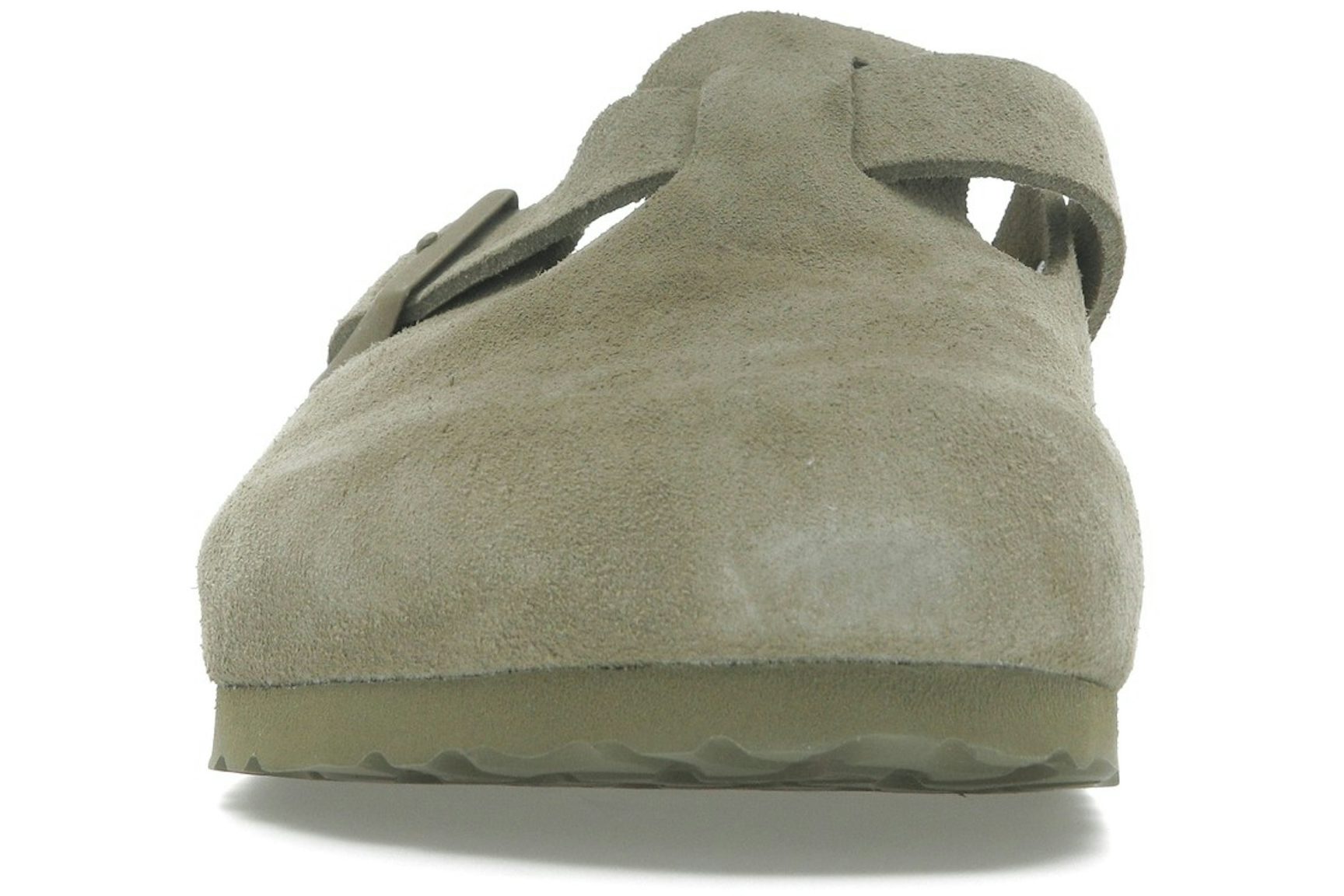Birkenstock Boston Suede Faded Khaki-2