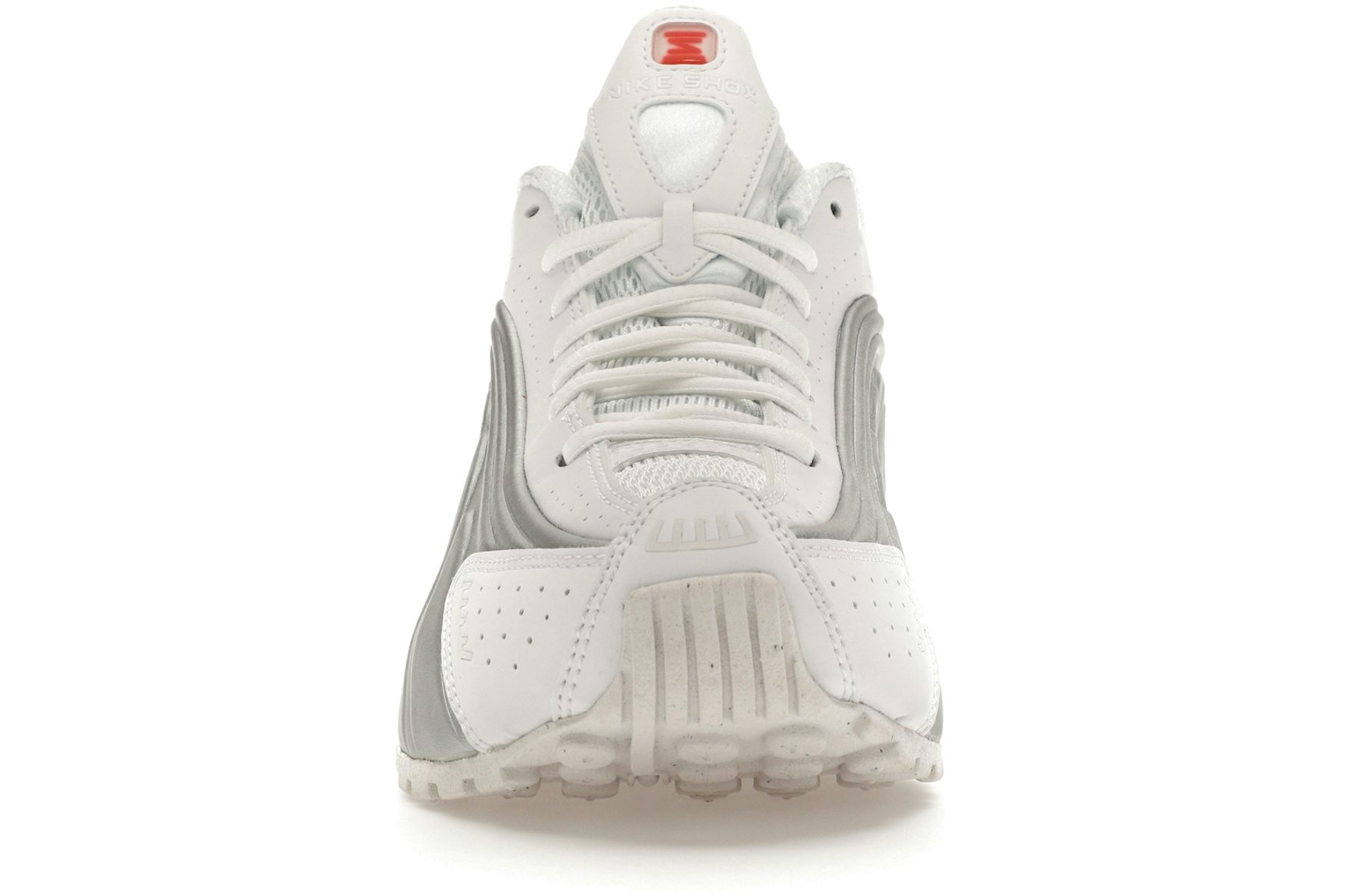 Nike Shox R4 White Metallic Silver (Women's)