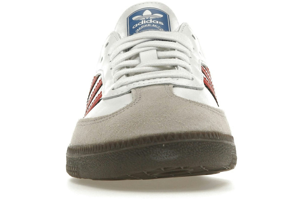 adidas Samba OG White Better Scarlet-2