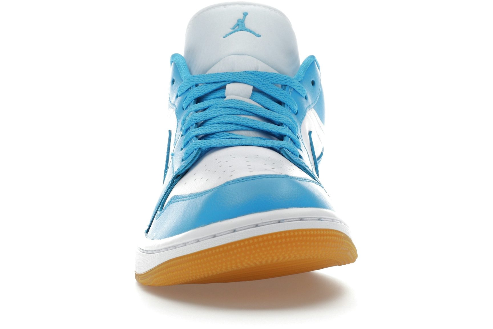 Jordan 1 Low White Gum Light Brown Dark Powder Blue (Women's)-2