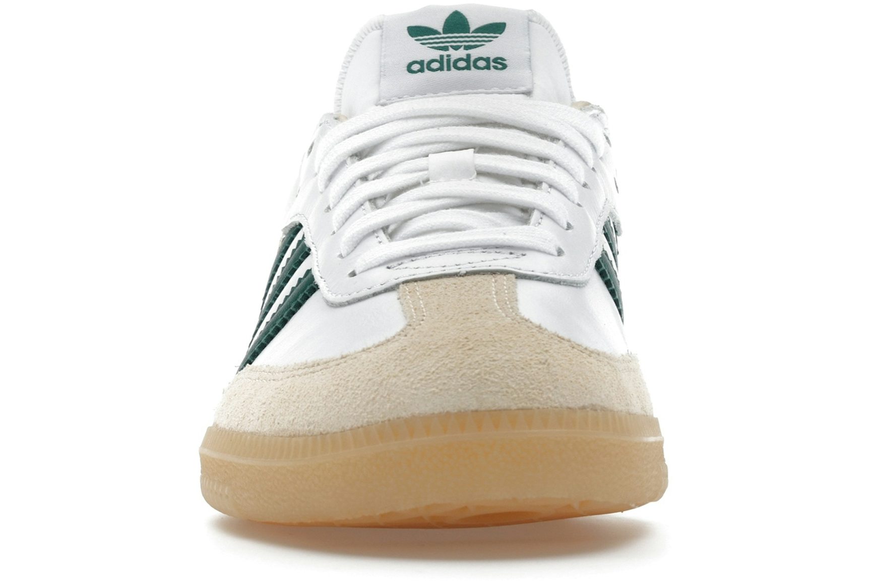 adidas Samba OG Cloud White Collegiate Green Gum-2
